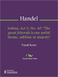 Title: Joshua, Act 3, No. 40: 