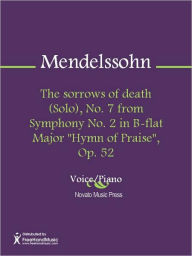 Title: The sorrows of death (Solo), No. 7 from Symphony No. 2 in B-flat Major 