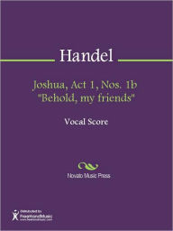 Title: Joshua, Act 1, Nos. 1b 