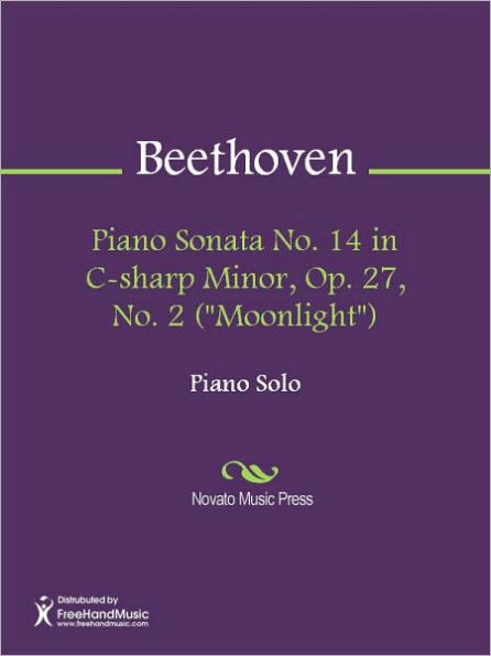 Piano Sonata No. 14 in C-sharp Minor, Op. 27, No. 2 (