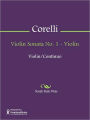 Violin Sonata No. 1 - Violin