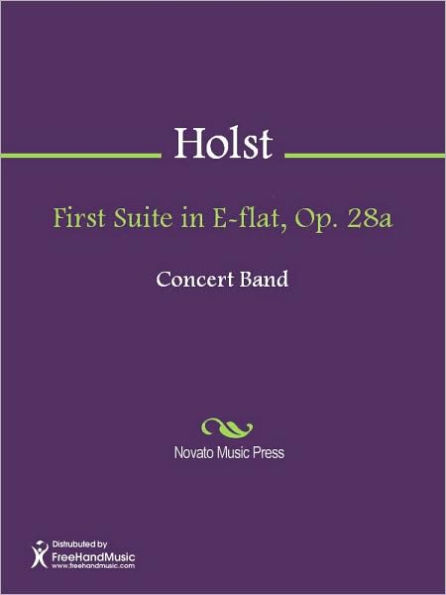 First Suite in E-flat, Op. 28a