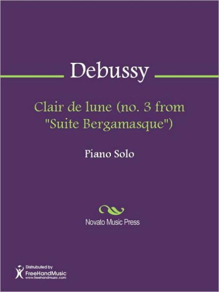 Clair de lune (no. 3 from 