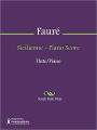 Sicilienne - Piano Score