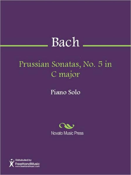 Prussian Sonatas, No. 5 in C major