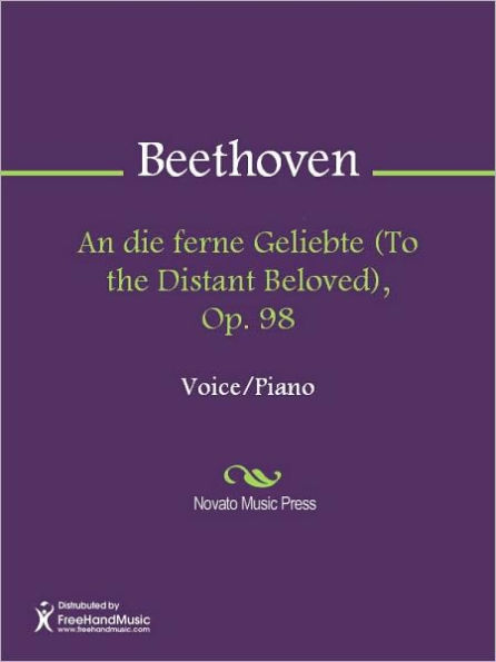 An die ferne Geliebte (To the Distant Beloved), Op. 98