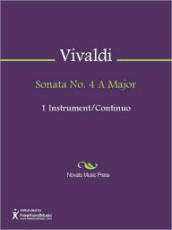 Title: Sonata No. 4 A Major, Author: Antonio Vivaldi