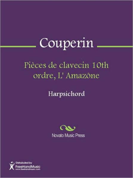 Pieces de clavecin 10th ordre, L' Amazone