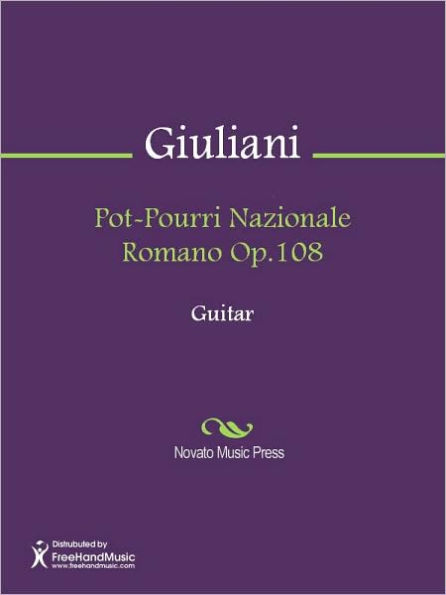 Pot-Pourri Nazionale Romano Op.108