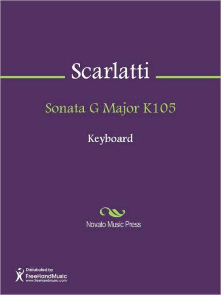 Sonata G Major K105