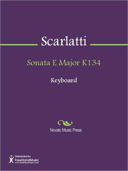 Sonata E Major K134