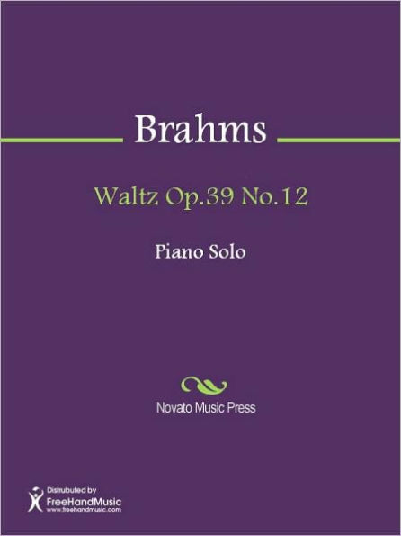 Waltz Op.39 No.12