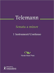 Title: Sonata a minor, Author: Georg Philipp Telemann
