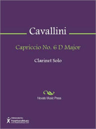 Title: Capriccio No. 6 D Major, Author: Ernesto Cavallini