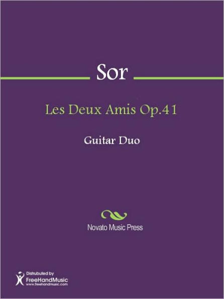 Les Deux Amis Op.41