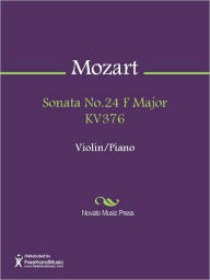 Title: Sonata No.24 F Major KV376, Author: Wolfgang Amadeus Mozart