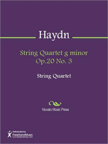 String Quartet g minor Op.20 No. 3