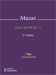 Title: Duo Op.38 No. 1, Author: Jacques-Fereol Mazas