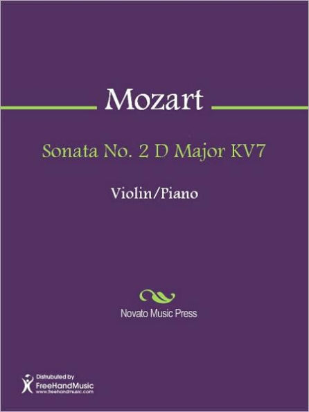 Sonata No. 2 D Major KV7
