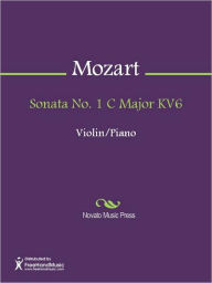 Title: Sonata No. 1 C Major KV6, Author: Wolfgang Amadeus Mozart