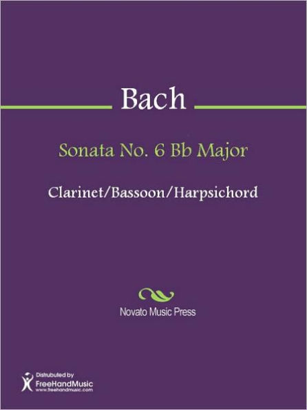 Sonata No. 6 Bb Major