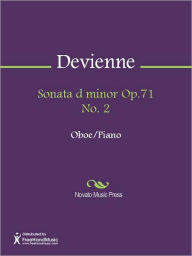Title: Sonata d minor Op.71 No. 2, Author: Francois Devienne