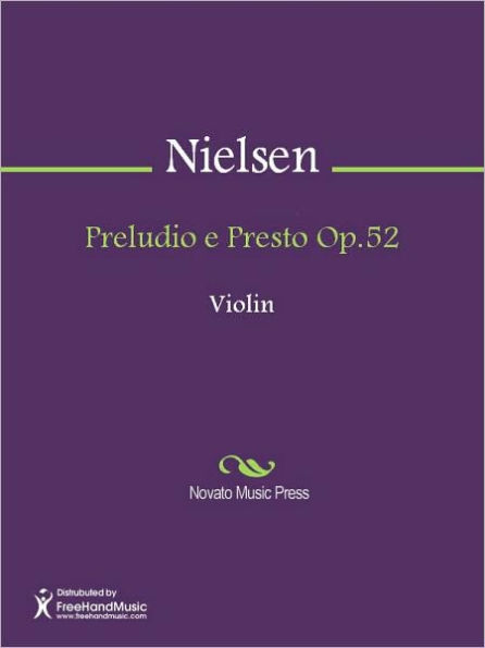 Preludio e Presto Op.52