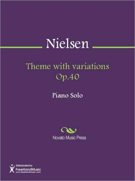 Theme with variations Op.40