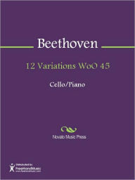 Title: 12 Variations WoO 45, Author: Ludwig van Beethoven