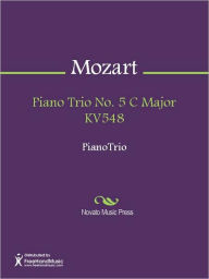 Title: Piano Trio No. 5 C Major KV548, Author: Wolfgang Amadeus Mozart