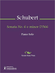 Title: Sonata No. 6 e minor D566, Author: Franz Schubert
