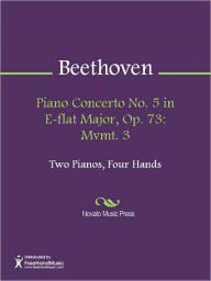 Title: Piano Concerto No. 5 in E-flat Major, Op. 73: Mvmt. 3, Author: Ludwig van Beethoven