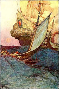 Title: The Book of Pirates, Illustrated, Author: Howard Pyle