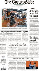 Title: The Boston Globe, Author: Boston Globe Media Partners LLC