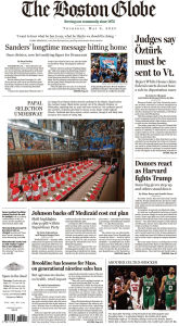 Title: The Boston Globe, Author: Boston Globe Media Partners LLC