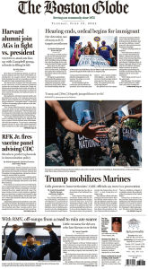 Title: The Boston Globe, Author: Boston Globe Media Partners LLC