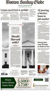 Title: The Boston Globe, Author: Boston Globe Media Partners LLC