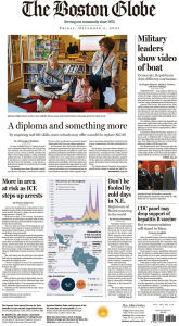 Title: The Boston Globe, Author: Boston Globe Media Partners LLC