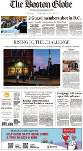 Title: The Boston Globe, Author: Boston Globe Media Partners LLC