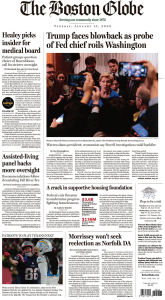 Title: The Boston Globe, Author: Boston Globe Media Partners LLC