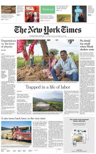 Title: The New York Times International Edition, Author: The New York Times Company