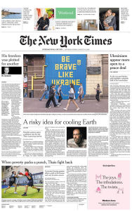 Title: The New York Times International Edition, Author: The New York Times Company