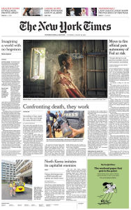 Title: The New York Times International Edition, Author: The New York Times Company