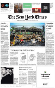 Title: The New York Times International Edition, Author: The New York Times Company
