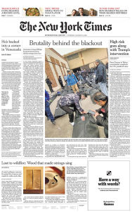 Title: The New York Times International Edition, Author: The New York Times Company