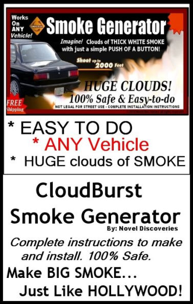 CloudBurst Smoke Generator: Make Huge Clouds of Smoke