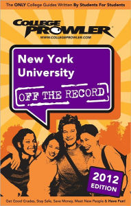 Title: New York University 2012, Author: Rachel Northrop
