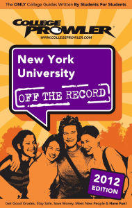 Title: New York University 2012, Author: Rachel Northrop