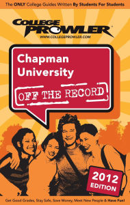 Title: Chapman University 2012, Author: Emily Esposito