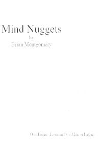 Title: Mind Nuggets, Author: Brian Montgomery